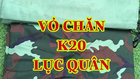 Vỏ chăn k20 lục quân giá rẻ