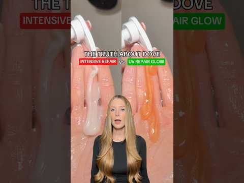 The truth about Dove UV Repair & Glow vs Intensive Repair…