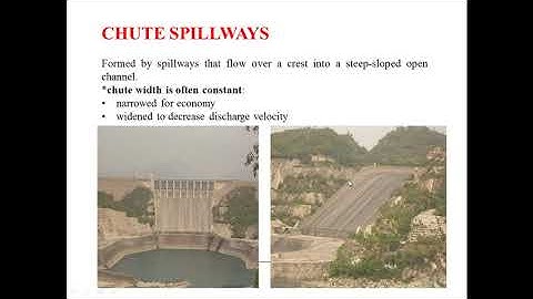 Irrigation and Design of Hydraulic Structures Lecture 16 Spillways and types of spillways