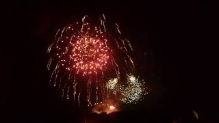 Fireworks at bald hill amphitheatre