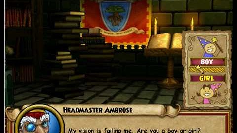 Wizard101 Character Creation