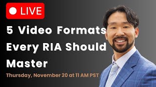 The 5 Short-Form Video Formats Every RIA Should Master