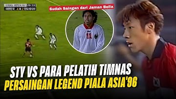 "Pernah Duel Sebelum Latih Timnas" Saat Shin Tae Yong Hadapi Pelatih Indonesia di Piala Asia 1996