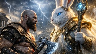 KRATOS Meets RATATOSKR 🐿️🔥 | The Word of Fate FULL Scene 4K HDR Ultra Realistic (GOW Ragnarok)