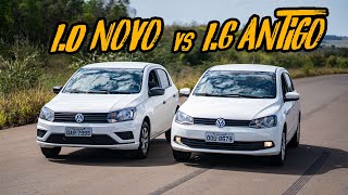 GOL 1.0 3 CYLINDERS VS GOL 1.6! DO NEW ENGINES OUTPERFORM THE OLD ONES?