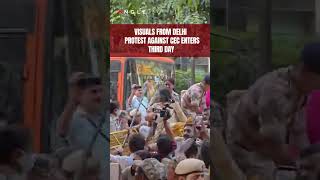 DELHI PROTEST AGAINST CEC ENTERS THIRD DAY