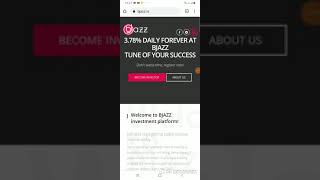 Best investiment Project ||BJazz|| with plan 3.78% for ever + Proof 🔥🔥