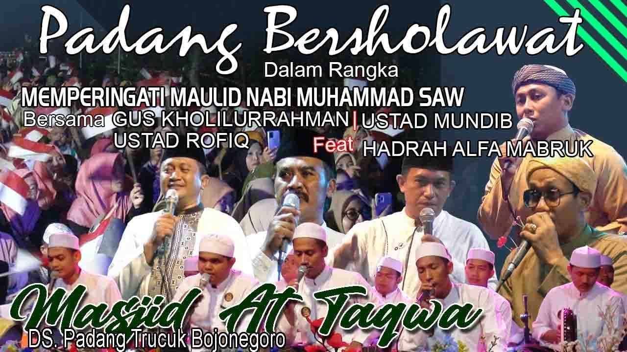 Padang Bersholawat - Masjid At Taqwa - Ds. Padang Trucuk Bojonegoro