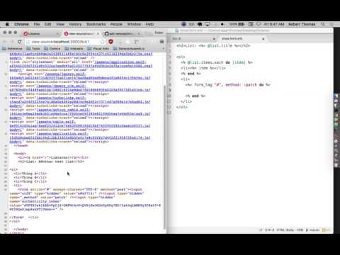 Making a Rails App, Part 20: PATCHing data to update a list's items
