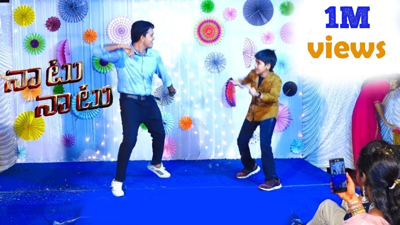 Natu Natu Dance by Shaurya Ram and Venkat Anand || RRR || NTR || Ram ...