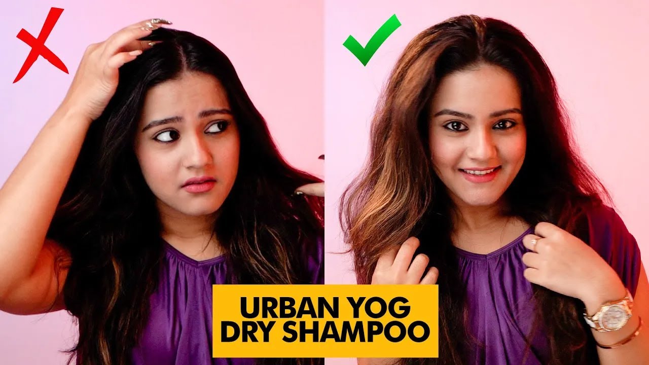 Urban Yog Dry Shampoo | to | #viralvideo #hair #dryshampoo - YouTube