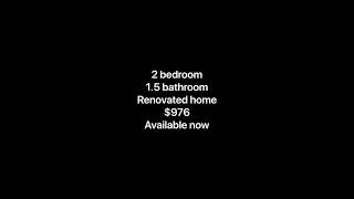 B1R Renovated. APT# 8103-09, 2 BED, 1 BATH, 850sqft