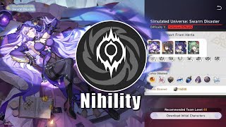 Black Swan (No Kafka) Nihility Swarm Disaster 5 Full Run | Honkai: Star Rail