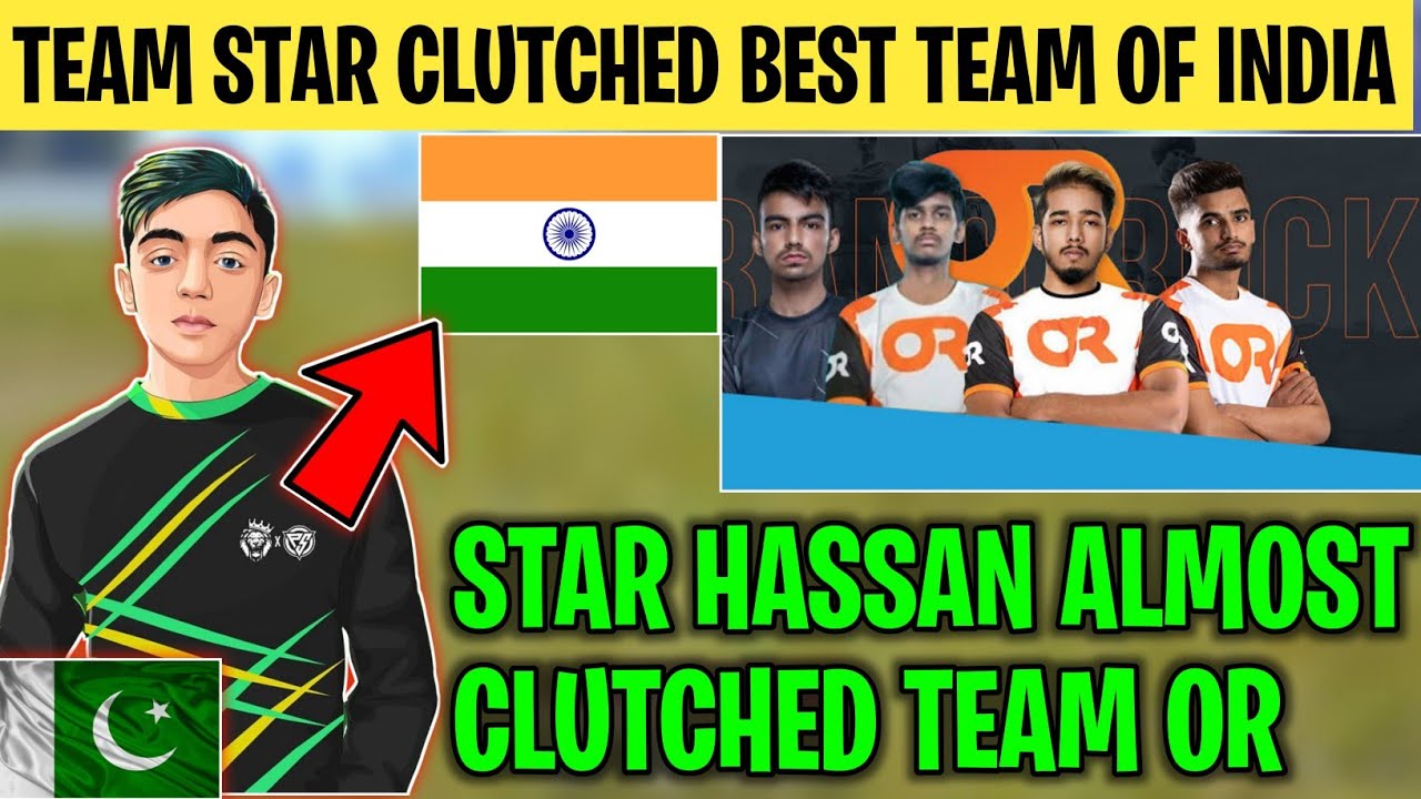 TEAM STAR CLUTCHED BEST TEAM OF INDIA🇮🇳 | Star Hassan Almost Clutched Or🔥 | Indian Caster Shocked😧