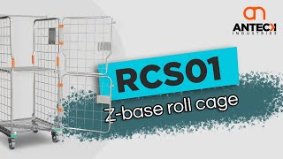 Laundry, Linen, Supermarket, Retail, Parts and Logistics Roll Cage trolley. RCS01 ZBase Overview