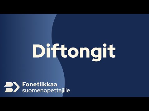 Video: Mikä on diftongin määritelmä?