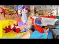 Nerf War | Water Park & SPA Battle 8 (Nerf First Person Shooter)