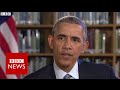 Barack Obama on Brexit, Syria and Michelle - BBC News