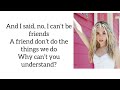 Boy you’ll miss me- Jenna Davis (lyrics)