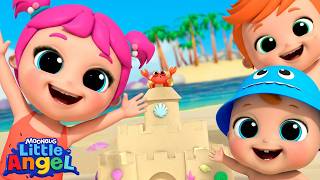 beach bash little angels kids cartoons songs nursery rhymes