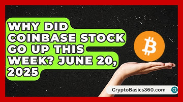 Why Did Coinbase Stock Go Up This Week? June 20, 2025 | CryptoBasics360 News