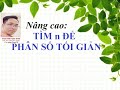 Toán 6: Tìm n để phân số tối giản