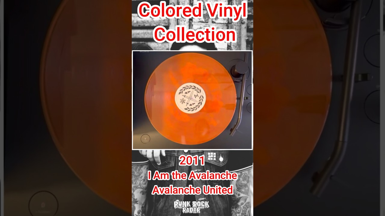 Коллекция цветного винила — I Am the Avalanche — Avalanche United
