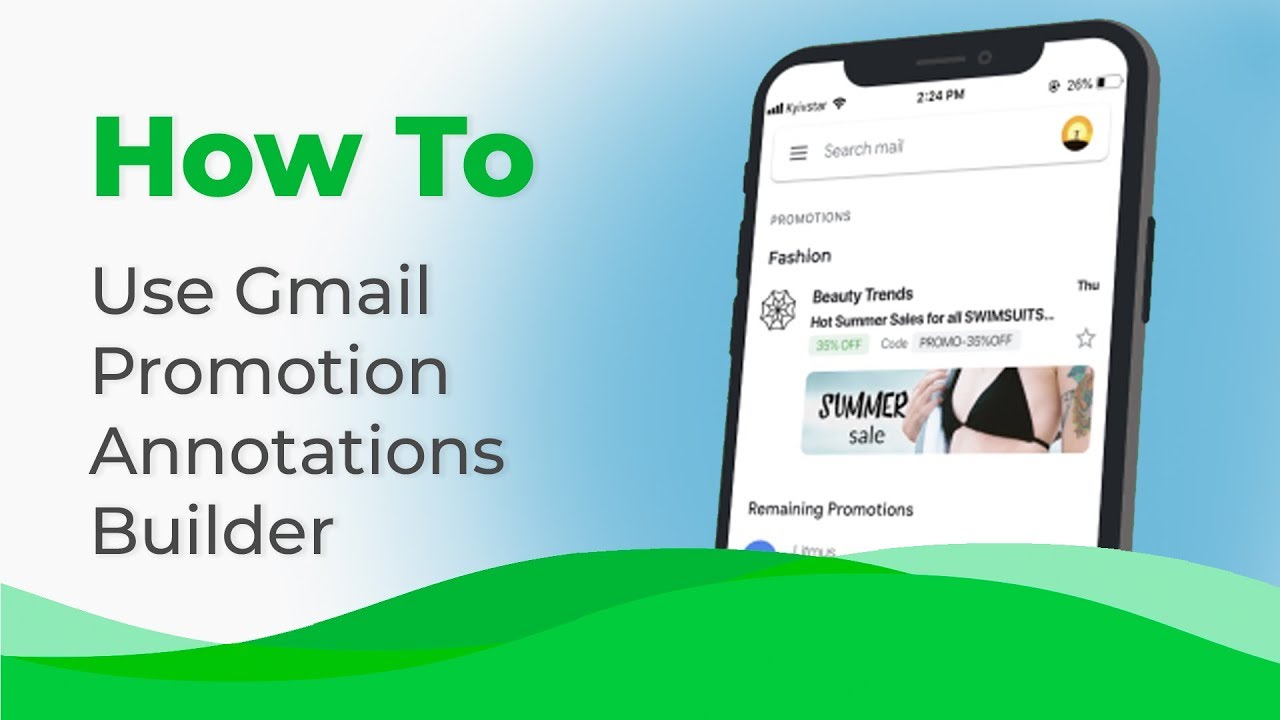 How to Use Gmail Promotion Annotations Builder