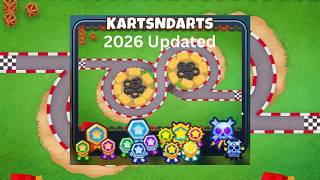 KartsNDarts [CHIMPS] Guide | No Monkey Knowledge | BTD 6 (2026 Updated) 4K