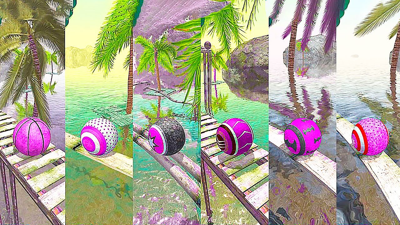 Rollance Balls - Only PINK Balls, Levels 604-612! Color Race-476
