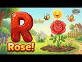 R is for Rose | ABC Learning for Kids | Preschool Alphabet Story