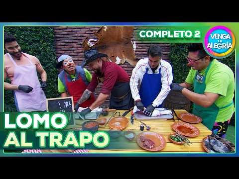 The men have put on their aprons and prepared cloth-wrapped beef tenderloin! 🥩🥘 | Venga La Alegría