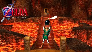 Ocarina of Time - Fire Temple Block Skip