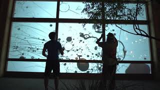 MICRO  COSMO Interactive Audio Visual Installation for Art Detour 2017