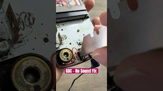 GameBoy Color No Sound Fix