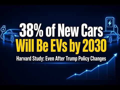 New Study Updates 2030 EV Sales Forecast to 38%