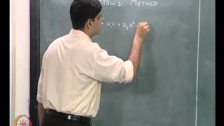 ⁣Mod-04 Lec-14 Non Linear Algebraic Equations Part 6