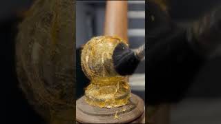 Gold & Silver Champagne Leaf Gilding Artistic Gold Gilding & Designer Work"Magical Gold Artist Team.