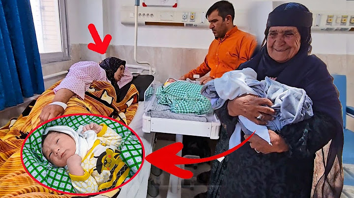 Surprise! Naseroo and Mahbouba's baby is born