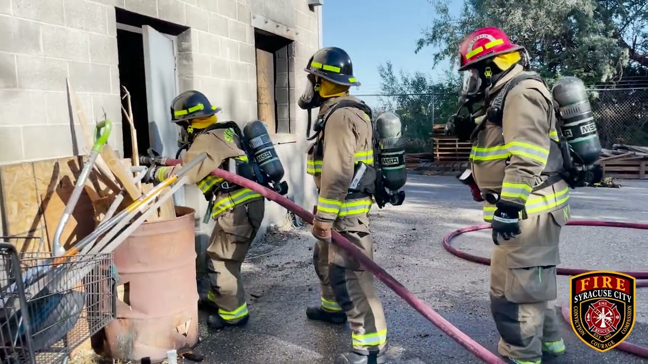 Your City At Work: Live Fire Training