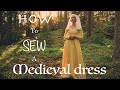 How to sew an easy medieval kirtle