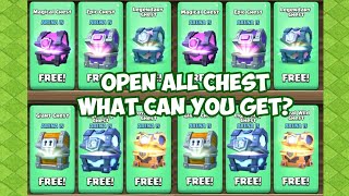 open all chest clash royale
