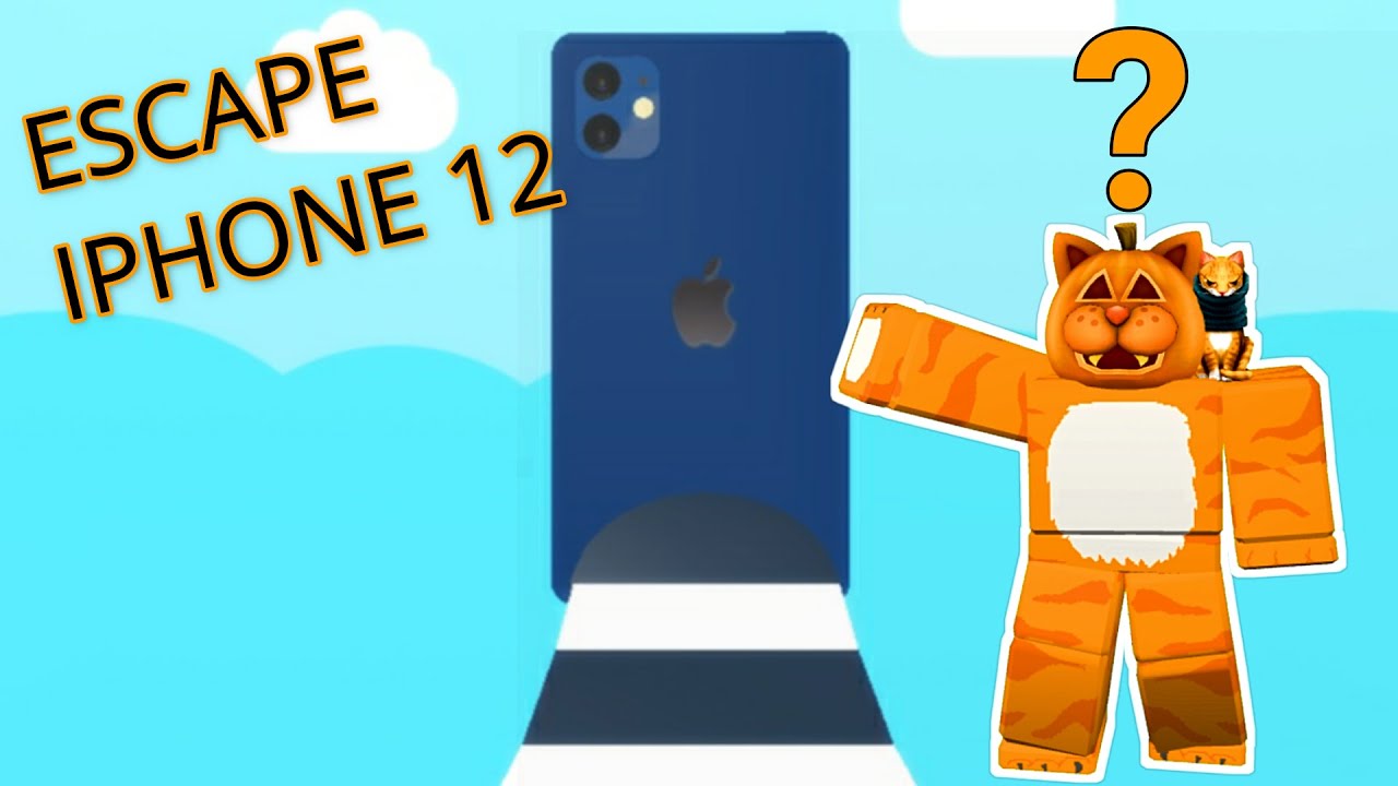 Roblox Escape Iphone 12 Obby Youtube - roblox iphone 12