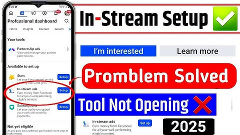 Facebook In-Stream ads Monetization Complete 2025 | In-Stream ads Learn more problem solved