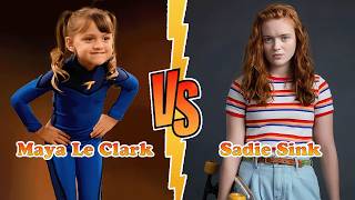 Maya Le Clark VS Sadie Sink Transformation 👑 New Stars From Baby To 2026