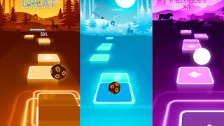 Tiles Hop: EDM Rush!!  Gamingplay Android and iOS mobile game! All levels! screenshot 3