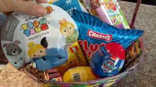 What is in my kids Easter baskets 2017