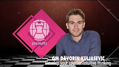 GM Davorin Kuljasevic presents: Counter-intuitive Thinking