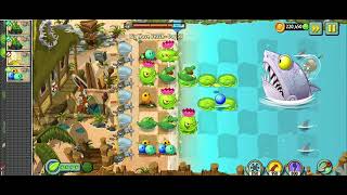 Big Wave Beach Zomboss fight (Plants VS Zombies 2)#10