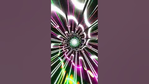 Psychedelic Vortex Infinite Zoom #shorts #loop #optical #digitalart #hypnotic #neon #pulse #trance